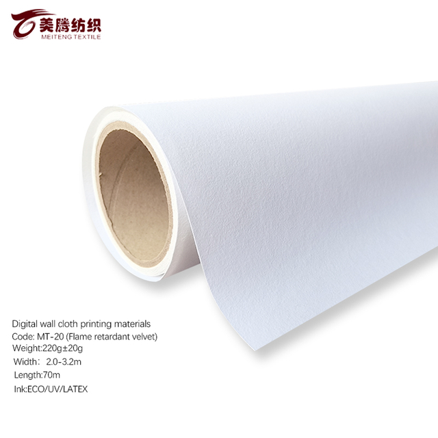 Digital Inkjet-Flame retardant velvet
